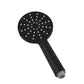 Twin Shower on Rail RN Blk