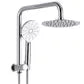 Twin Shower Top Inlet RN CH