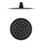 Twin Shower Top Inlet RN Blk