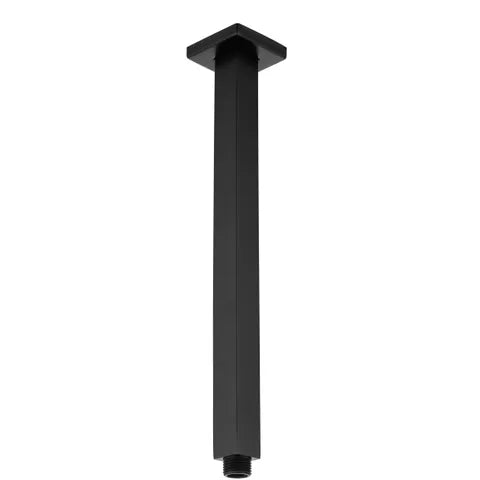 Taran 450 Ceiling S/Arm Square Black