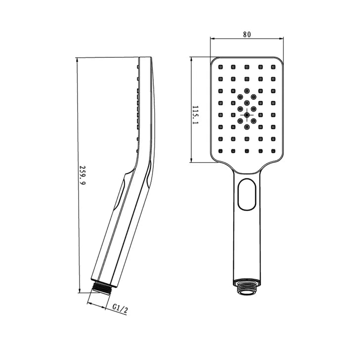 Shower Handle Tsstigm