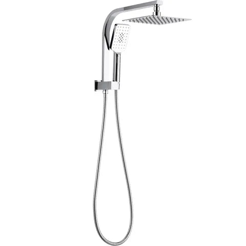 Twin Shower Top Inlet Sq CH