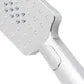 Twin Shower Top Inlet Sq CH