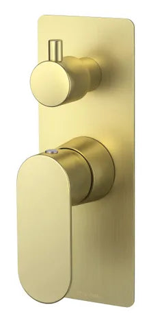 Vetto Diverter Shower Brushed Gold