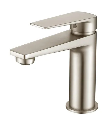 Zevio Basin Mixer Brush Nickel