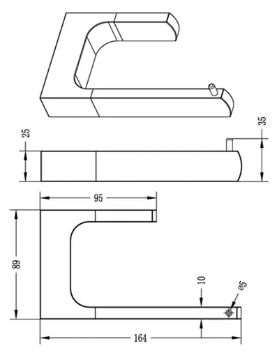 Taran Paper Holder CH