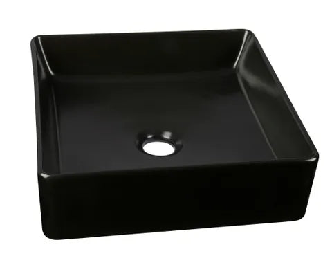 Cubix Matt Black Basin 360x360