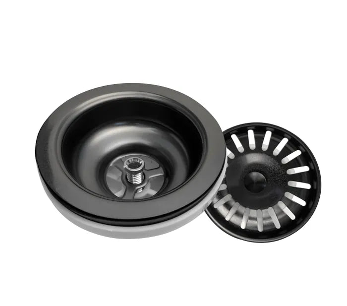 Hand Made Gun Metal Kitchen Sink - Top or Undermount - 760mm x 450mm x 220mm