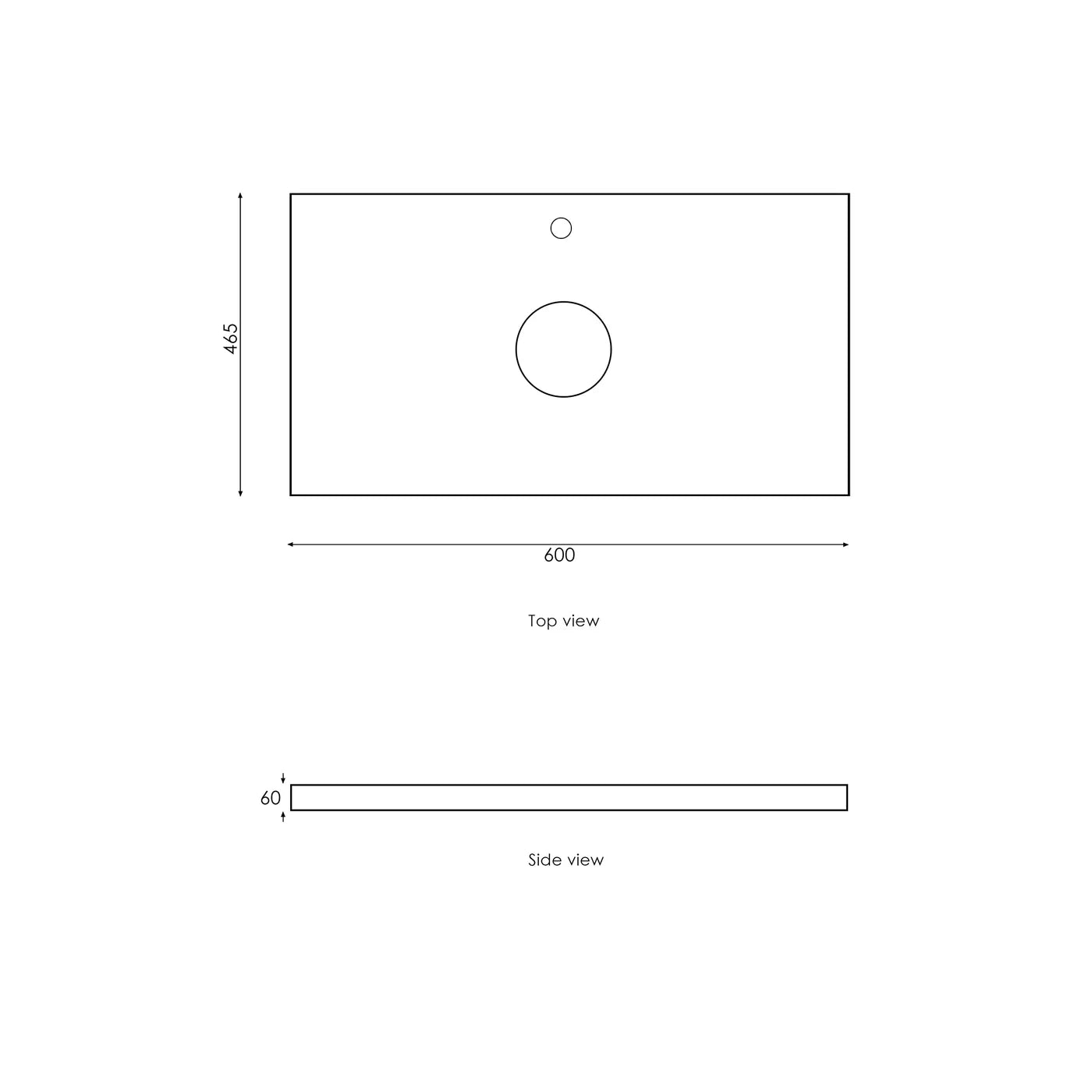 Natural Oak Byron 1200MM Double Bowl Wall Hung Vanity Under Mount Stone Top