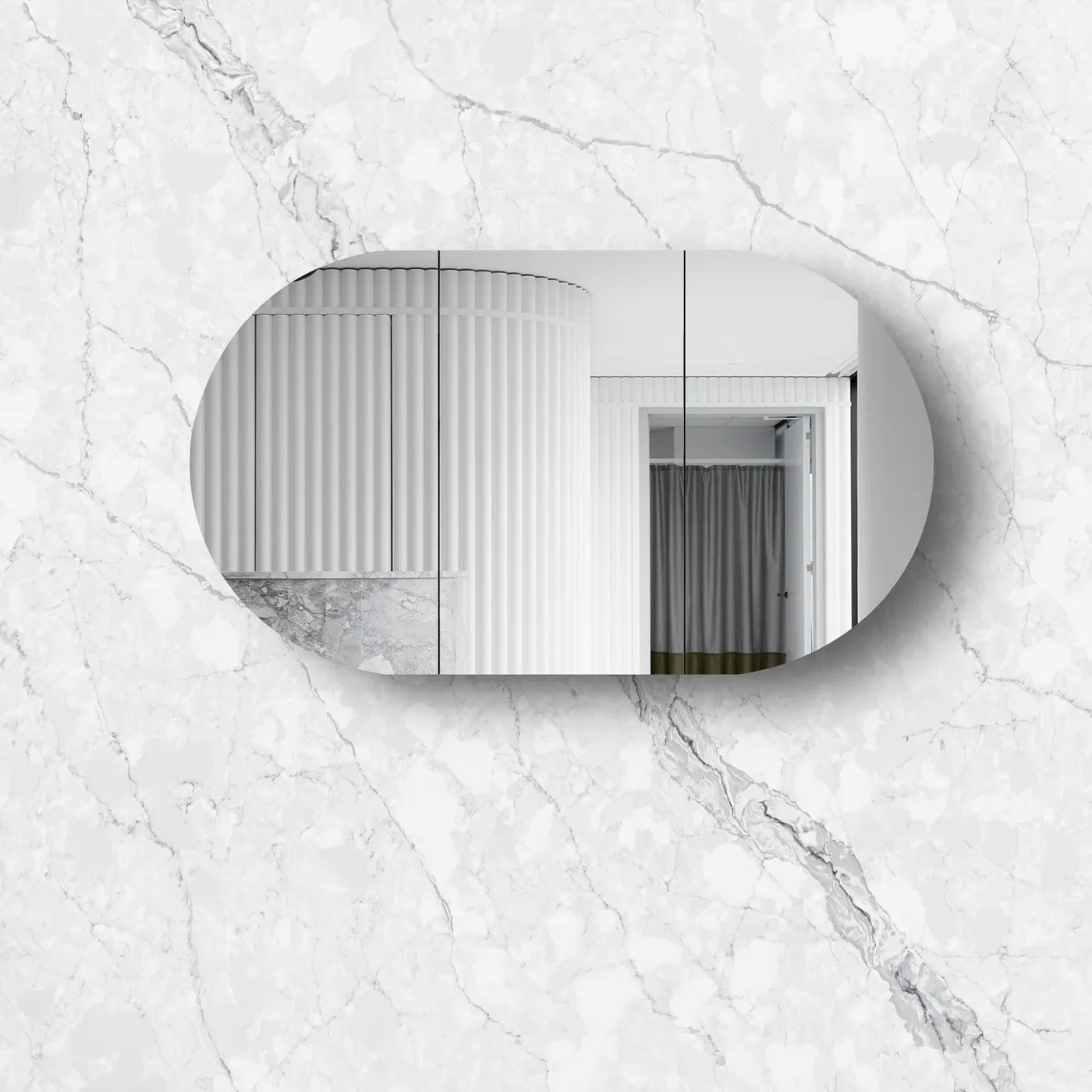 Bondi 1500x900 Shaving Cabinet White