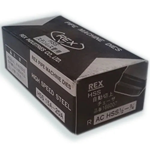 REX MANUAL BSPT 1/2-3/4 inch HSS DIE