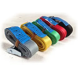 Tie Down Strap - Gold 1.5mtr (Pack 8) | TDS1.5