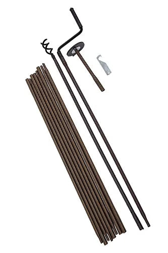 Coil Spring Drain Rod Set 30ft