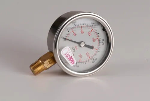 Liquid Filled Pressure Gauge 2500kpa