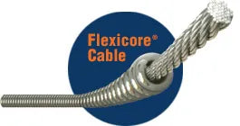 100EM4 - 5/8in x 100ft Flexicore cable