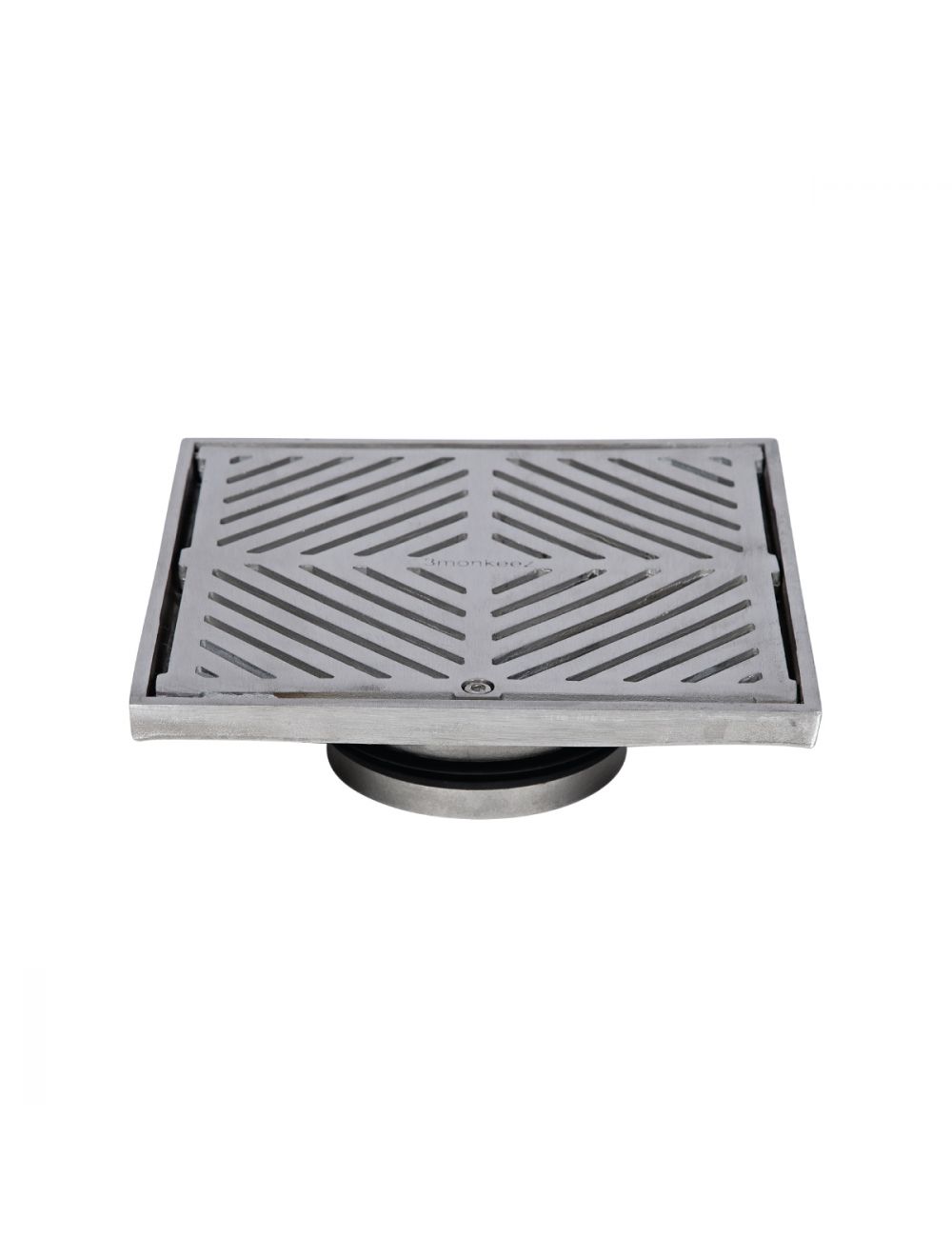 200mm Square Floor Waste (suits 100mm pipe) (Heel Proof)