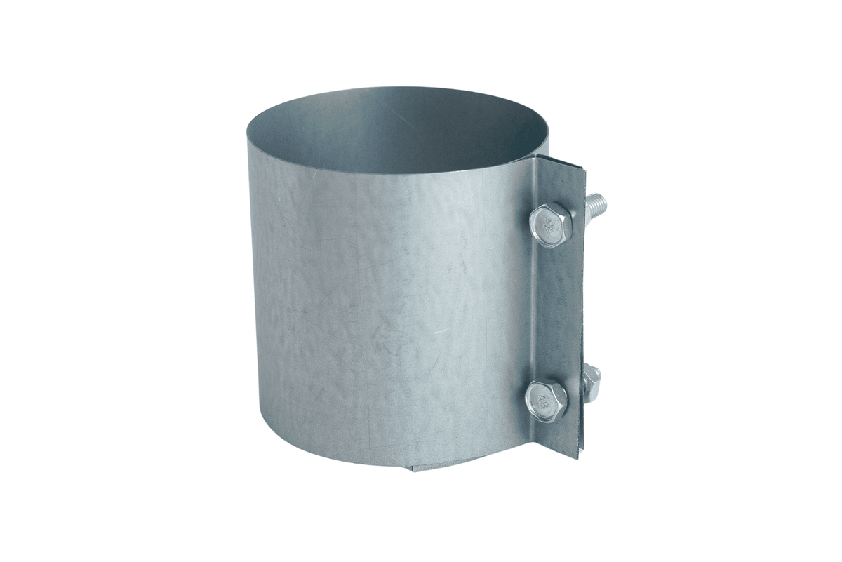 Galvanised bolted sleeve