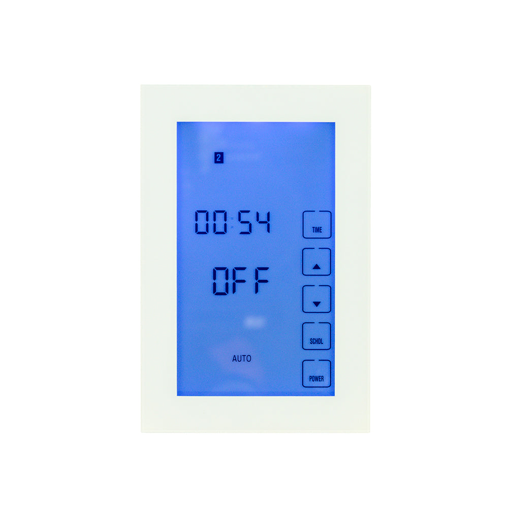 Premium Digital (WIFI Enabled) Timer Switch White - Vertical