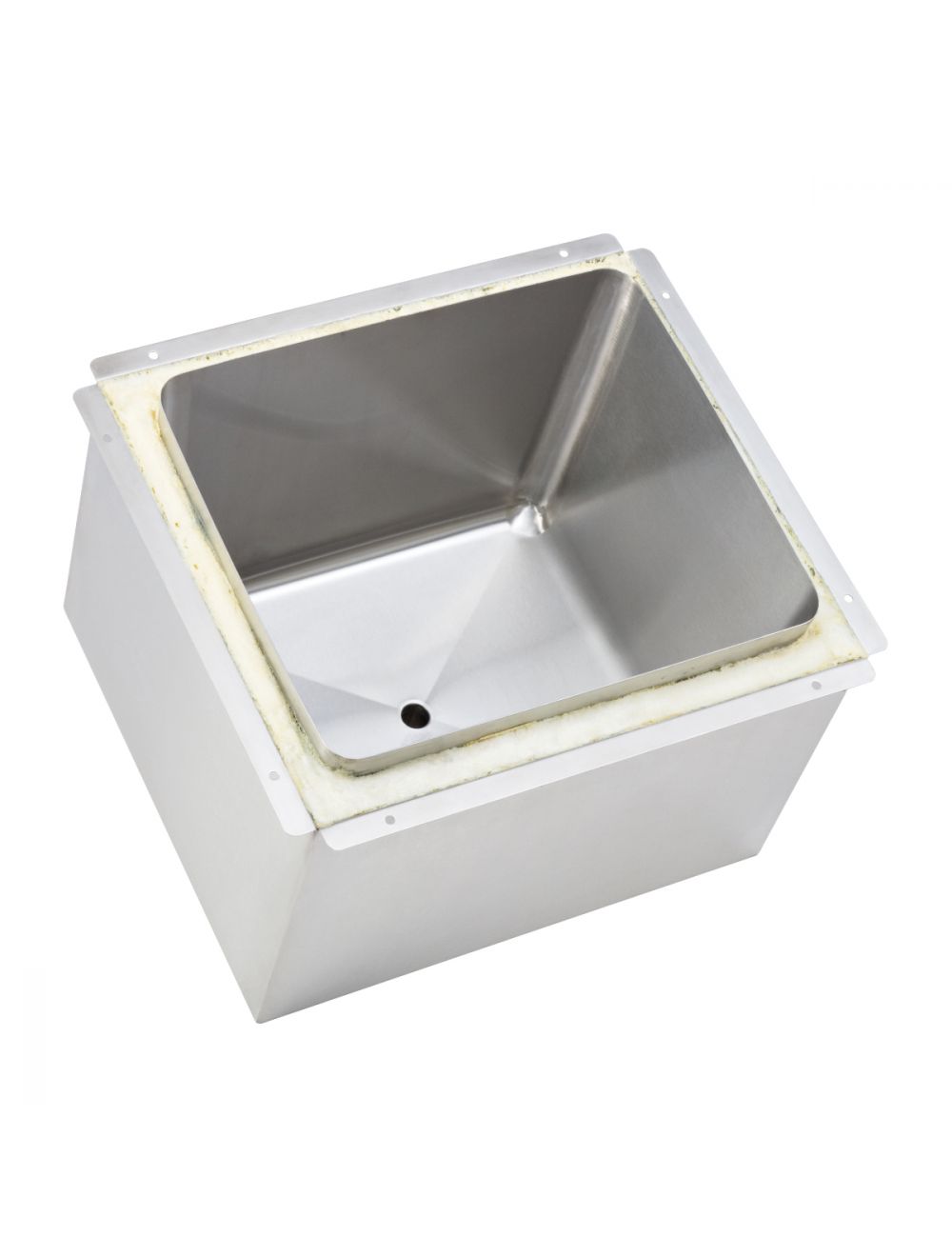Weld In Insulated Stainless Steel Ice Well (400x350x300)