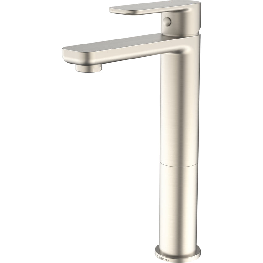 Luna Brushed Nickel Tall Basin Mixer