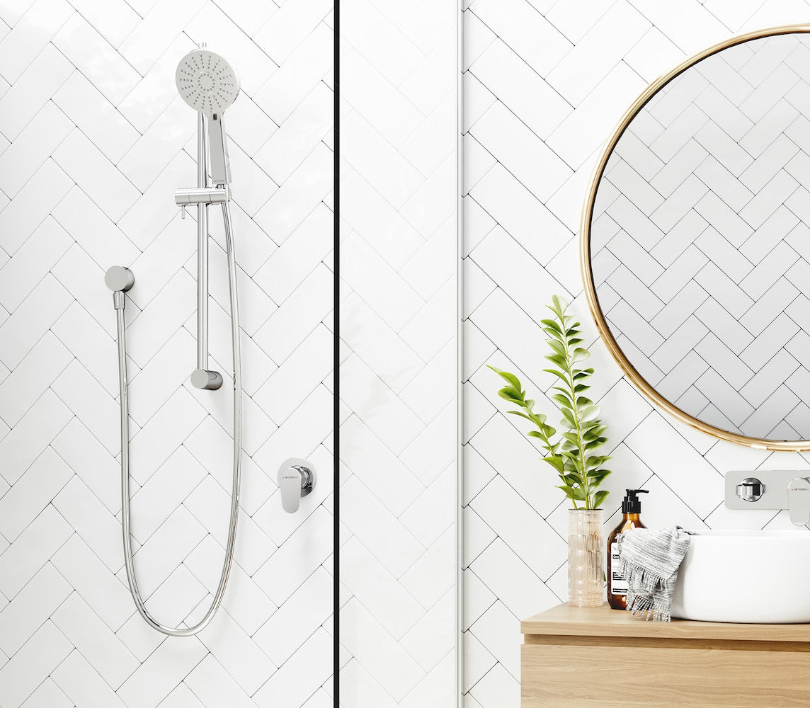 Glide Shower Mixer - Chrome