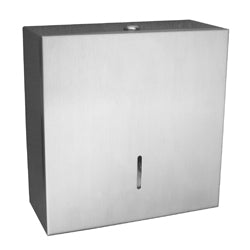 Jumbo Toilet Roll Dispenser in Satin Stainless Steel ML842