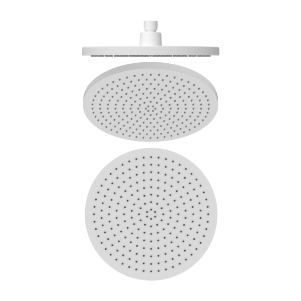 Air Shower Head Matte White