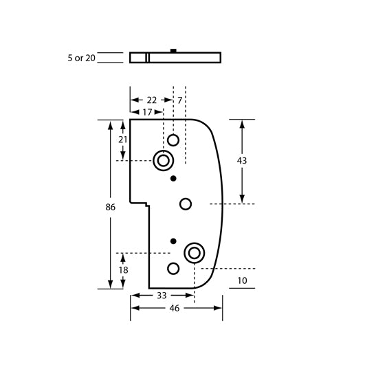 Overlapping Spring Hinge Spacer