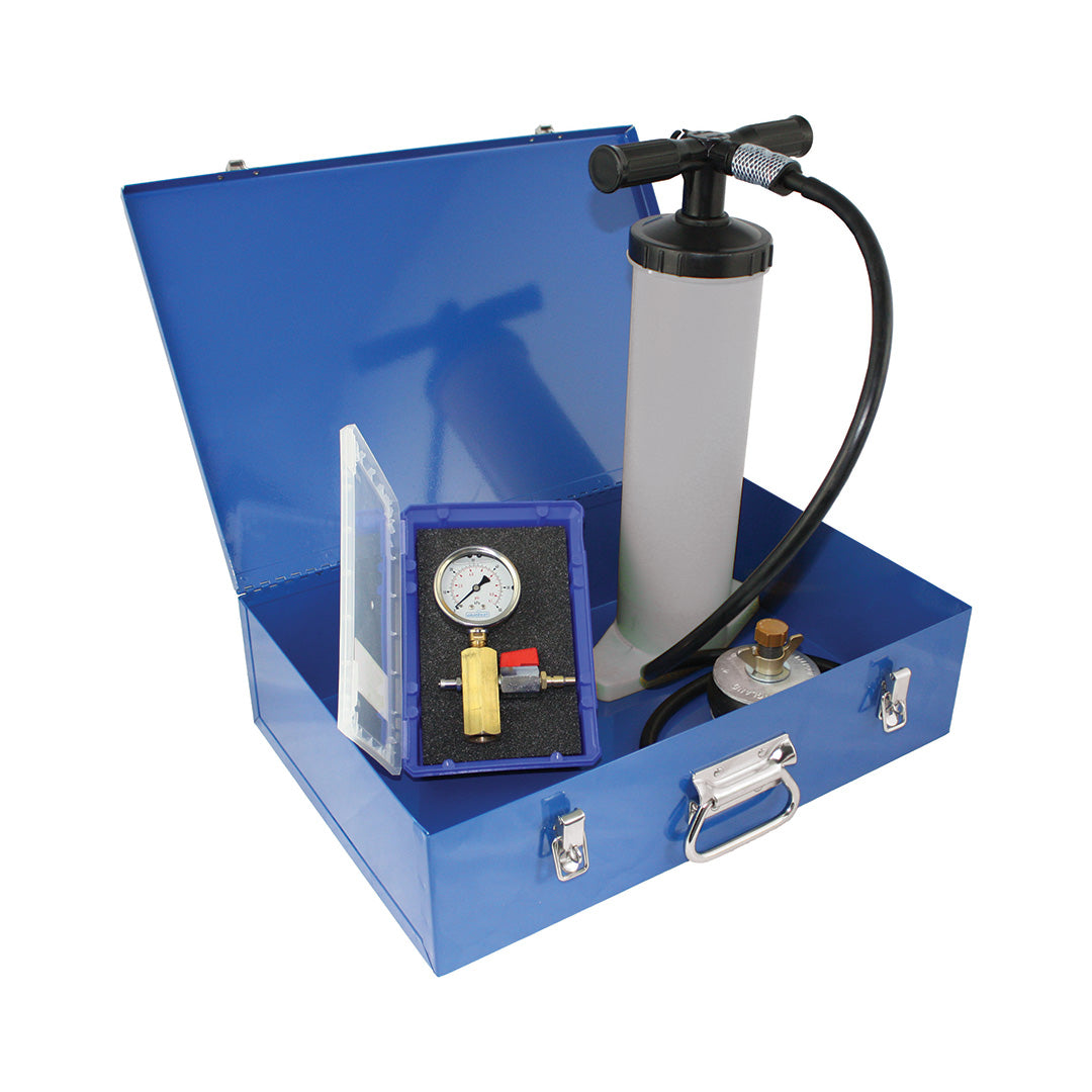 Plumtest Air Drain Tester Kit - Tester, 100mm Test Plug, Double Action Pump & Check Valve
