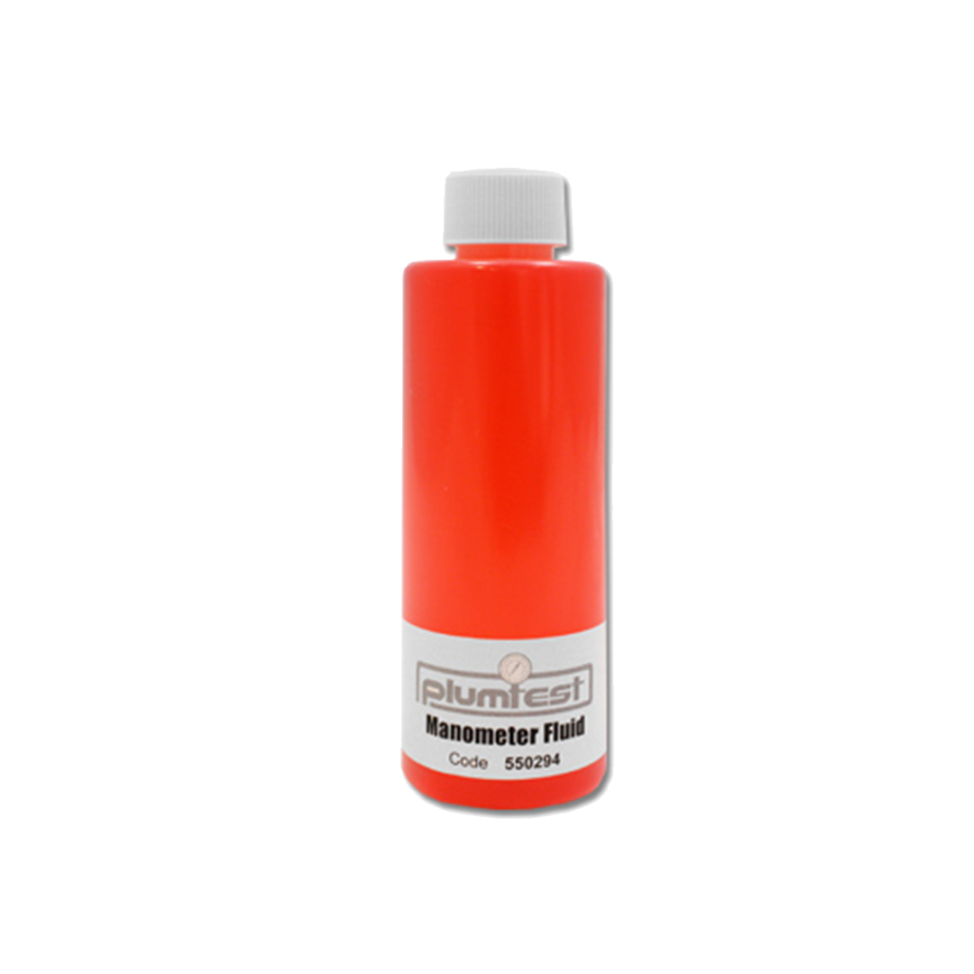 Plumtest Manometer Fluid - 250ml Refill for U-Tube Manometers