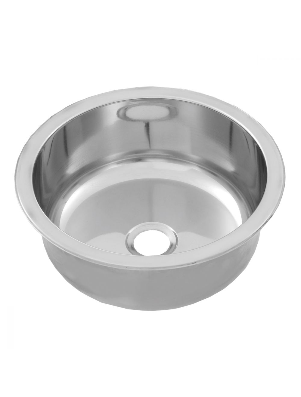 Inset Stainless Steel Sink 90mm Centre outlet