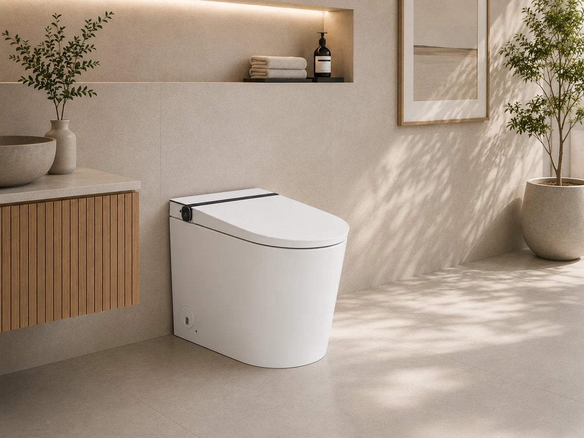 Floor standing intelligent bidet toilet 42573A-W3