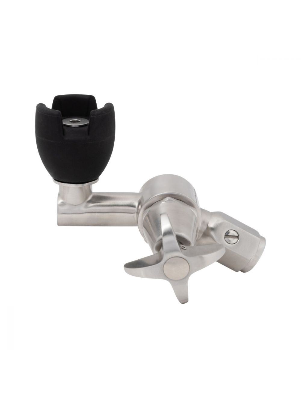 Cam Action 45 Degree Bubbler With Silicone Mouthguard