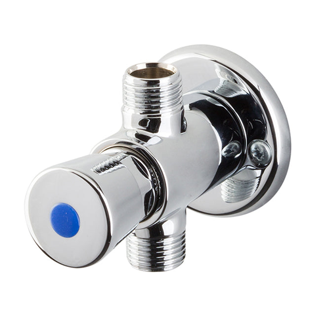 Gentec Flostop Lead Free DZR Brass Wall Mounted Single Temperature Timed Flow Control Valve