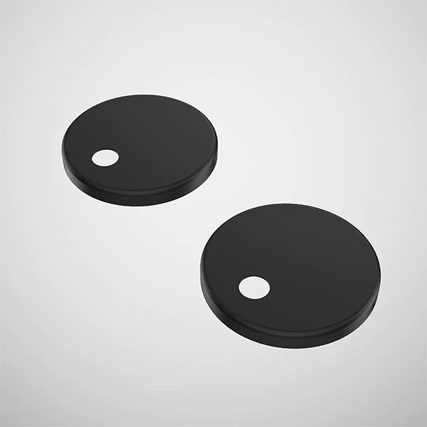 Urbane II Toilet Seat Hinge Caps - Matte Black