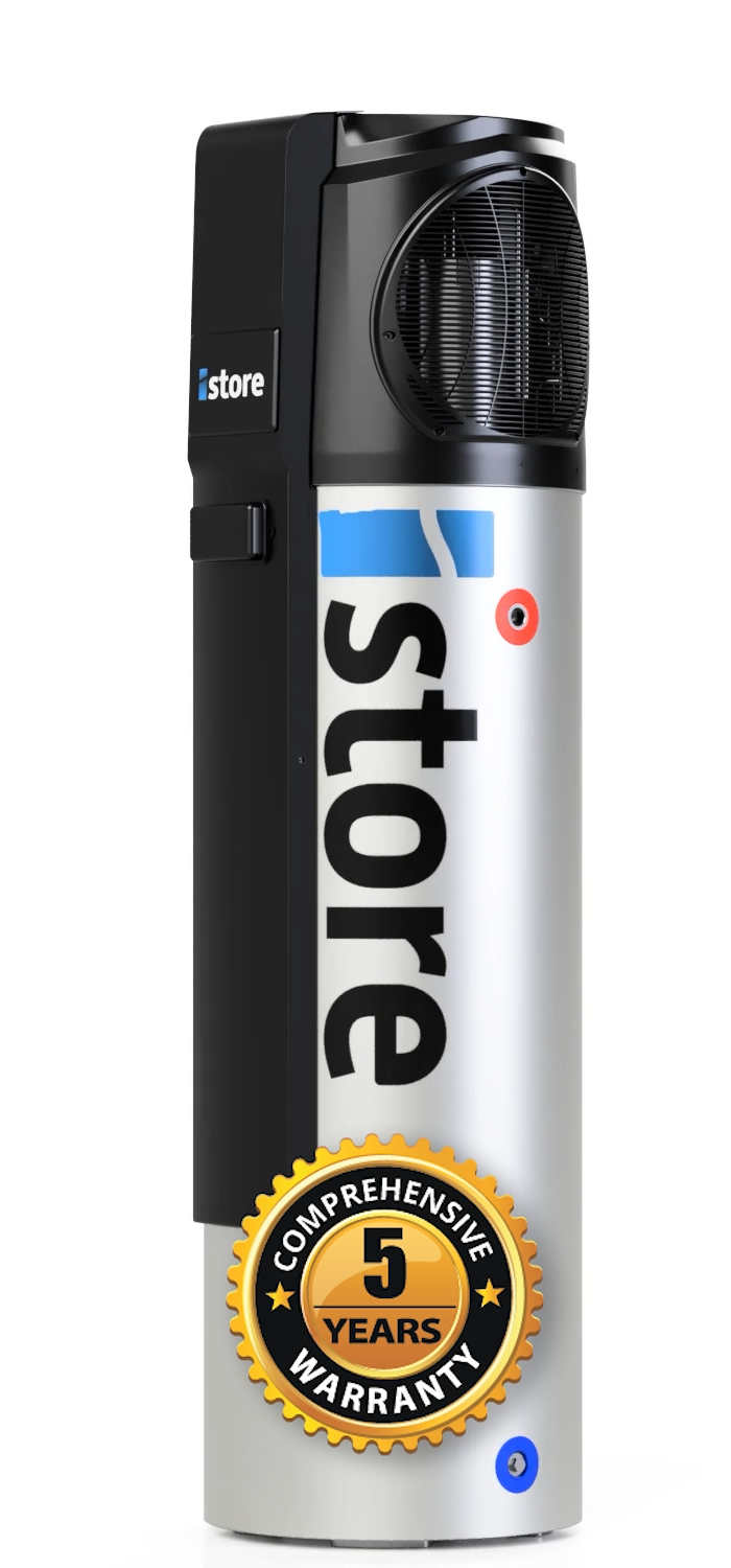 iStore 270L Heat Pump – Energy Efficient Hot Water System R290 (3-6 People)