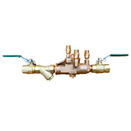 Watts 009-020-LBS 20mm Bronze RPZ Backflow Assembly
