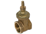 Bronze Gate Valve F&F BSP with DZR Brass Key Cap - WaterMarked, 40-50mm