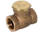 Bronze Lift Check Valve Screwed Bonnet F&F BSP - WaterMarked, Water & Steam, 15-50mm
