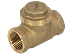 Lead Free DZR Brass Swing Check Valve F&F BSP - WaterMarked, 15-100mm