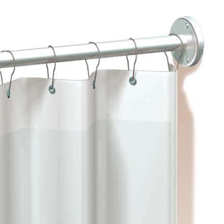 SHOWER CURTAIN HOOK