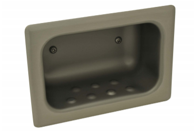 RECESSED SOAP DISH | WHITE