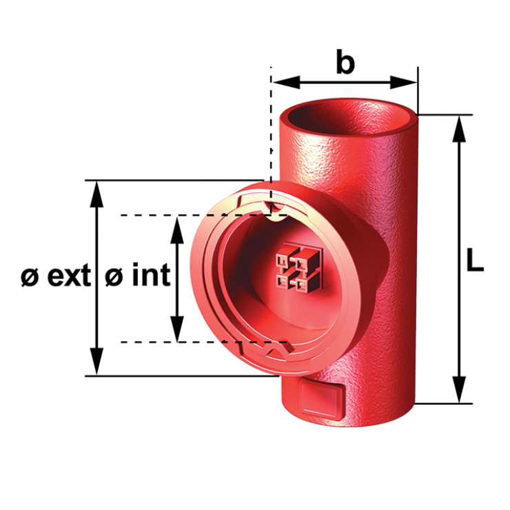 Ensign Fittings Short Pipe/Access Door