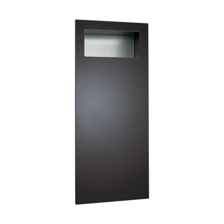 WASTE BIN 45.4L – COMPLETELY RECESSED, MATTE BLACK PHENOLIC DOOR, PIATTO™ COLLECTION