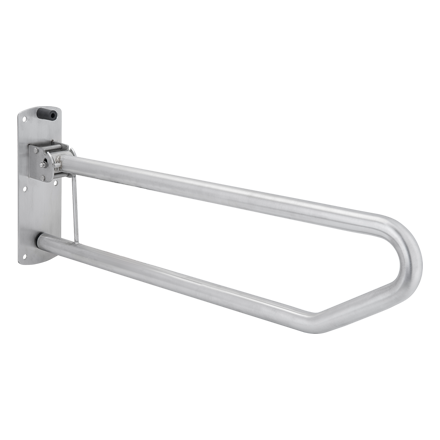 GRAB RAIL TOILET DROP DOWN WITH LOCK 800 X 300 MM
