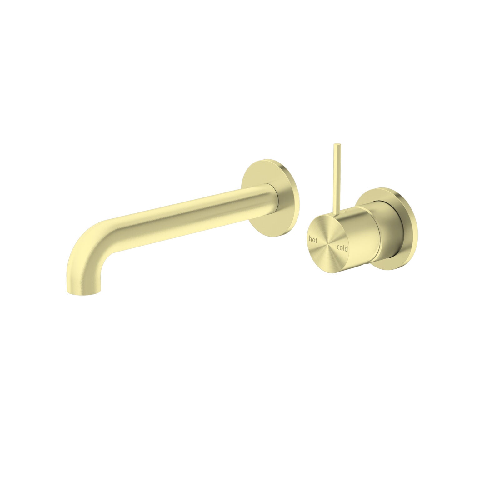 Mecca Wall Basin Mixer Handle Up 160mm