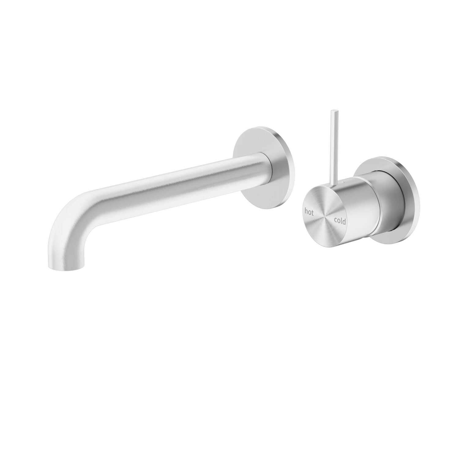 Mecca Wall Basin Mixer Handle Up 160mm