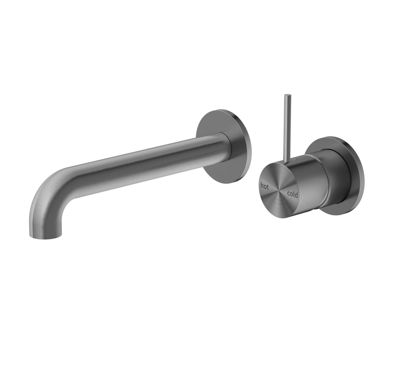 Mecca Wall Basin Mixer Handle Up 160mm