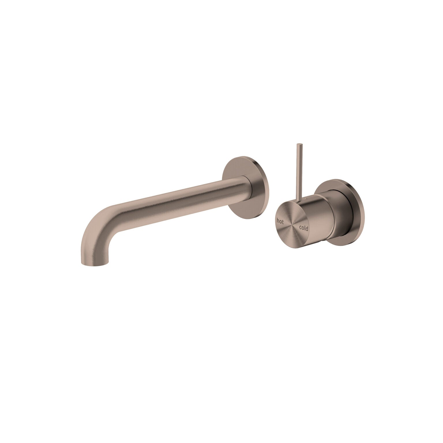 Mecca Wall Basin Mixer Handle Up 160mm