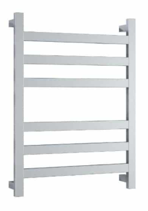 Straight Flat Ladder Heated Towel Rail 600x800